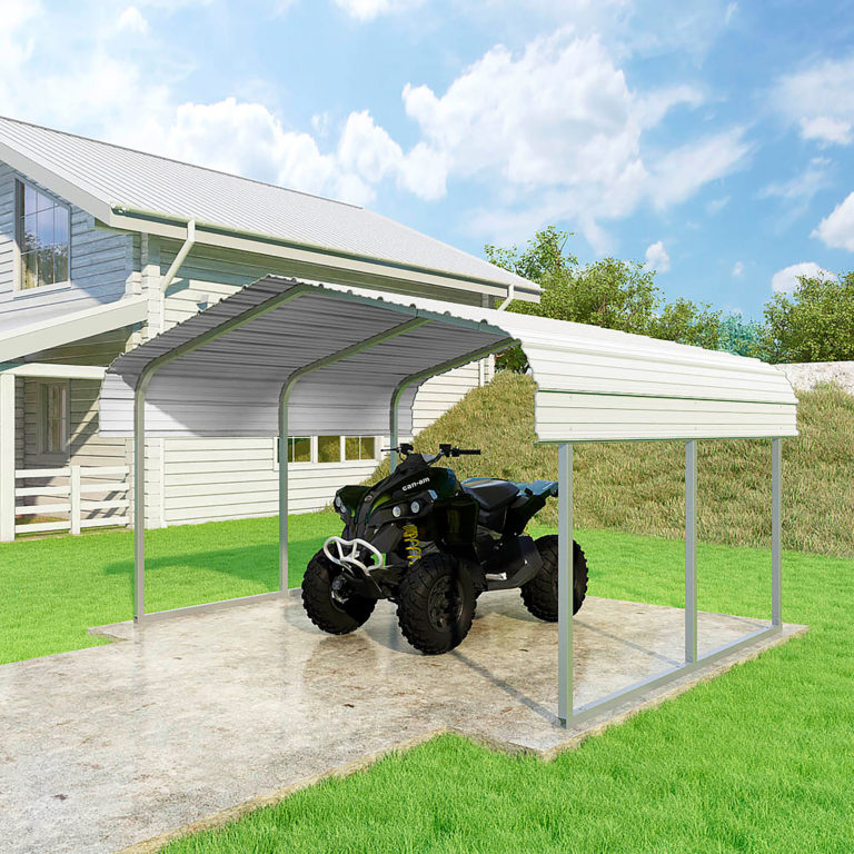 atv-metal-carport-12x10x6-front